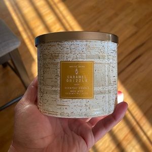 BBW 3 wick candle Caramel Drizzle
